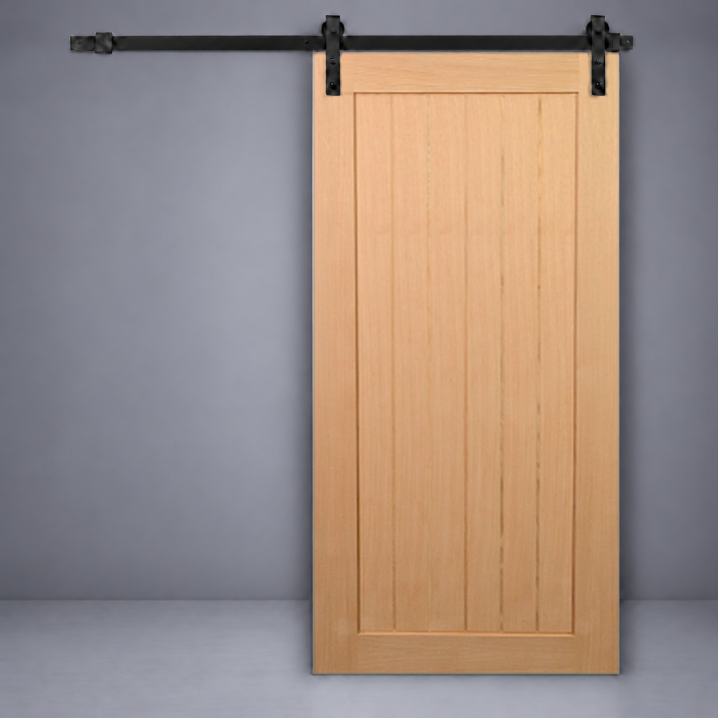 Oak Panel Barn Door